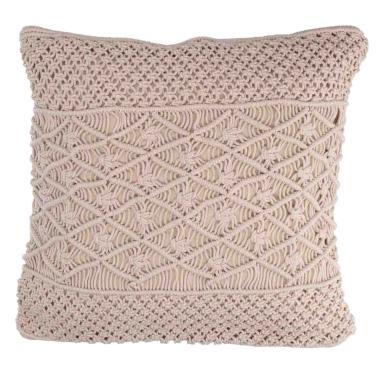 Fodera Cuscino MacramÃ¨ Bianco cm.45x45 | Vacchetti