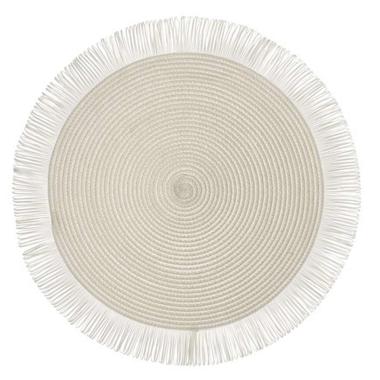 Sottopiatto Tavola Paglia Bianco Tondo cm.Ã˜38 | Montemaggi