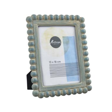 Cornice cm.13x18 Resina Pallini Azzurri | Montemaggi