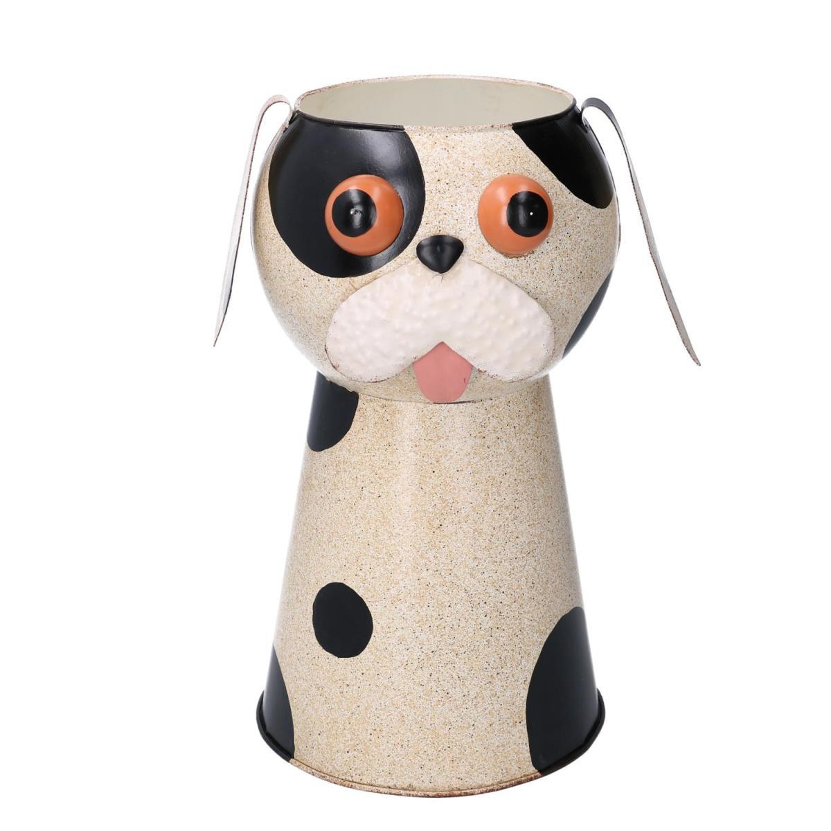 Portavaso Latta Cane Maculato cm.Ã˜22h30 | Vacchetti
