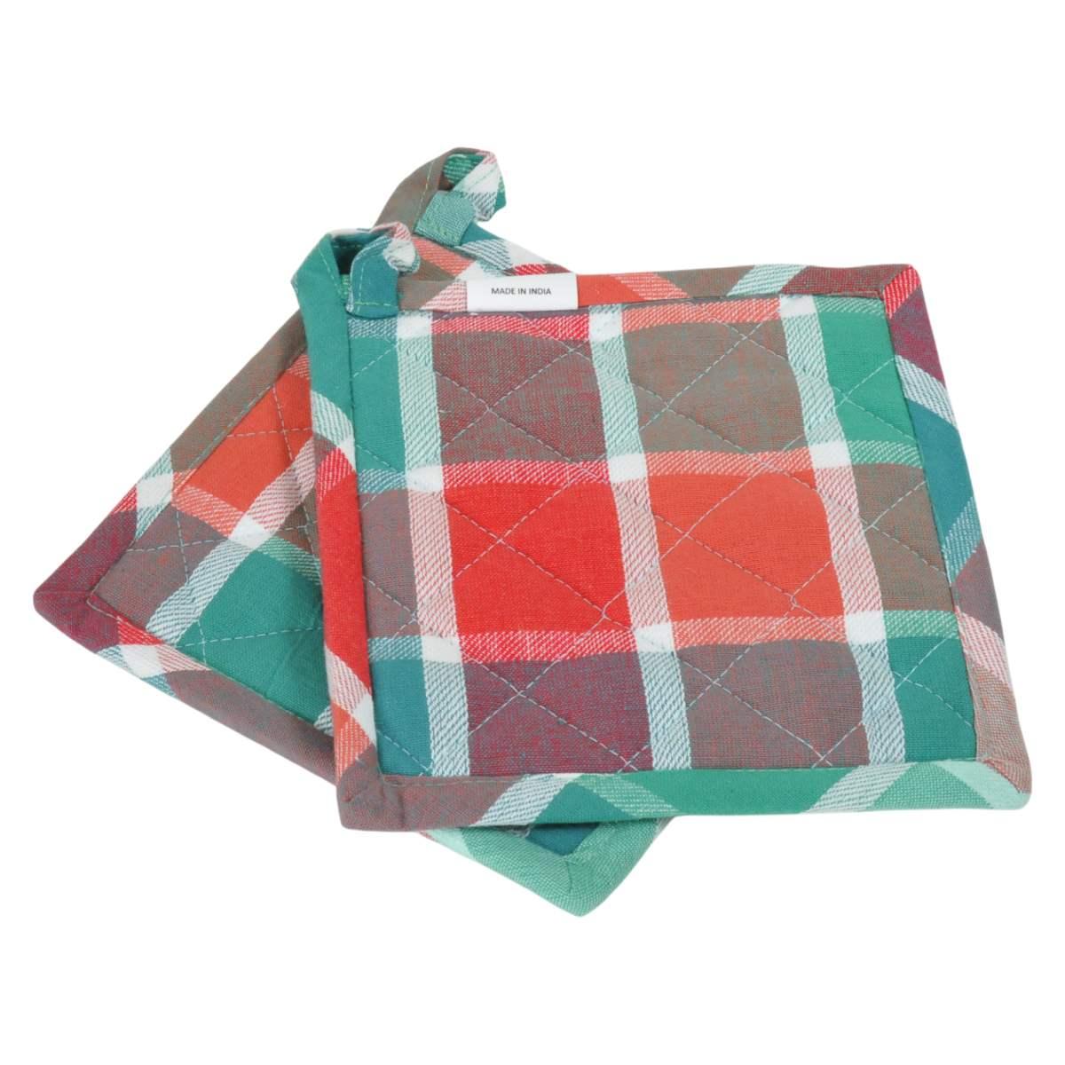 Presina Cotone Fantasia Quadri cm.18 Set pz.2 | Montemaggi