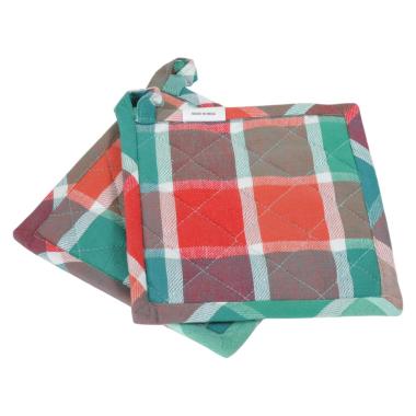 Presina Cotone Fantasia Quadri cm.18 Set pz.2 | Montemaggi