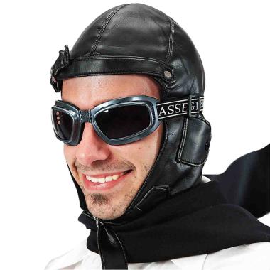 Cappello Aviatore Similpelle |Carnival Toys