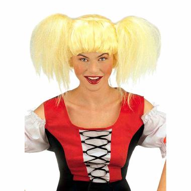 Parrucca Bionda Heidi con Cocche |Widmann
