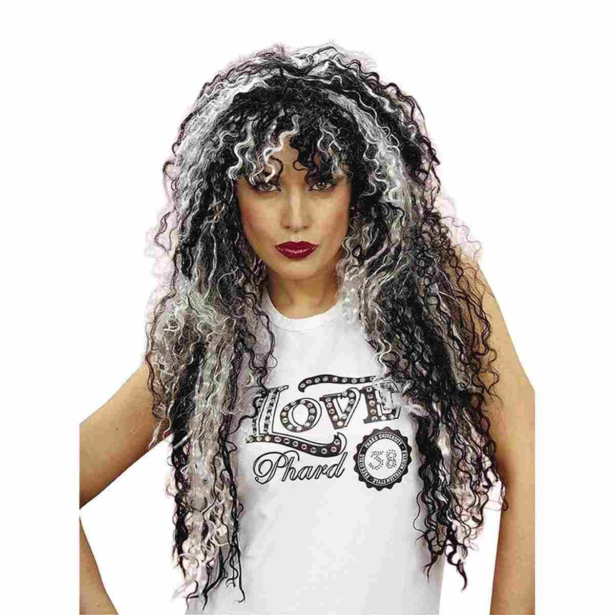 Parrucca Vamp Mossa 6 Colori |Widmann