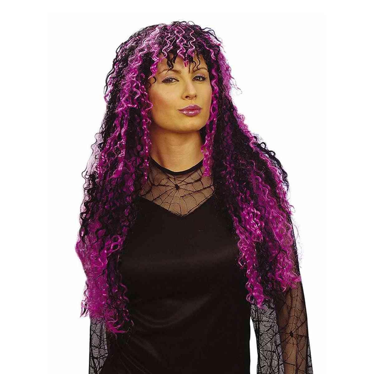 Parrucca Vamp Mossa 6 Colori |Widmann