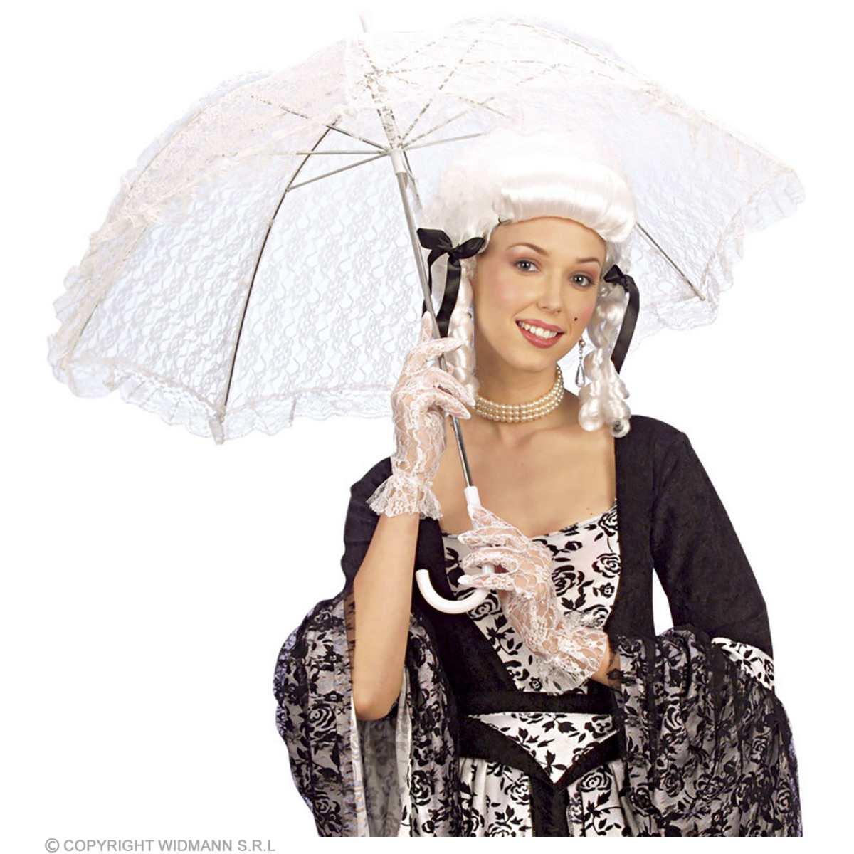 Ombrellino Pizzo Bianco cm.Ø75 |Widmann
