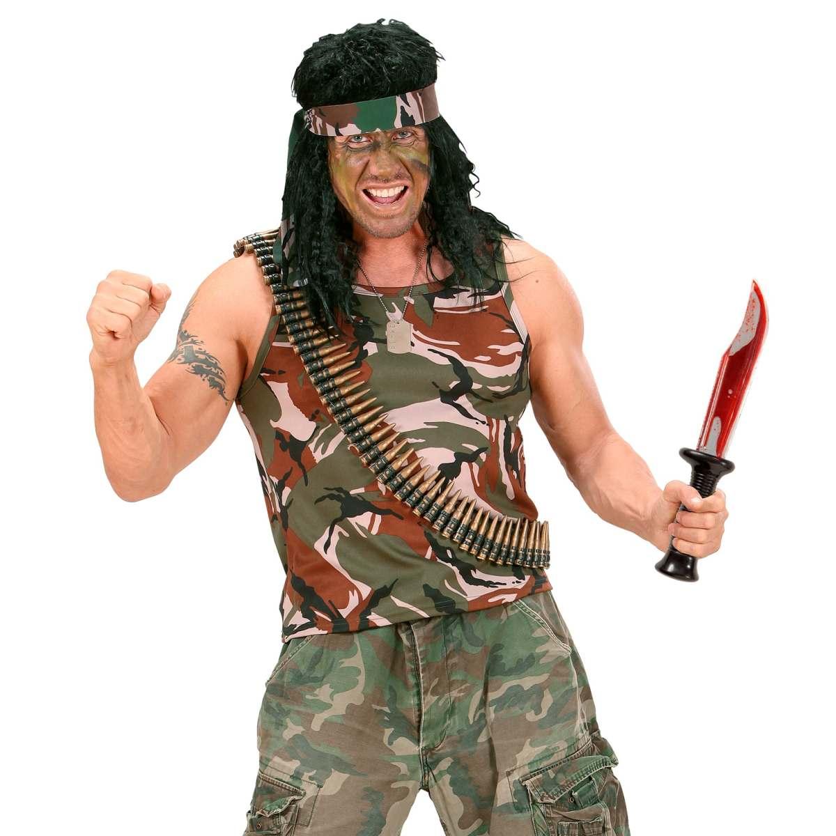 Coltello PVC Insanguinato |Widmann