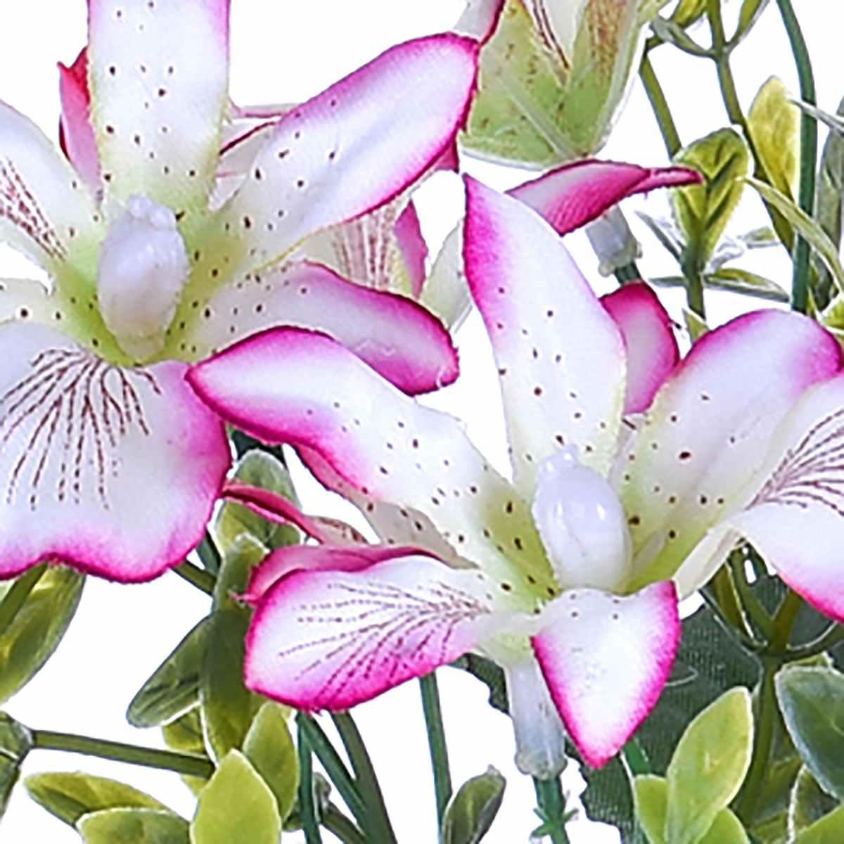 Fiore Bouquet Orchidee Mini Rosa cm.30 | Bianchi Dino