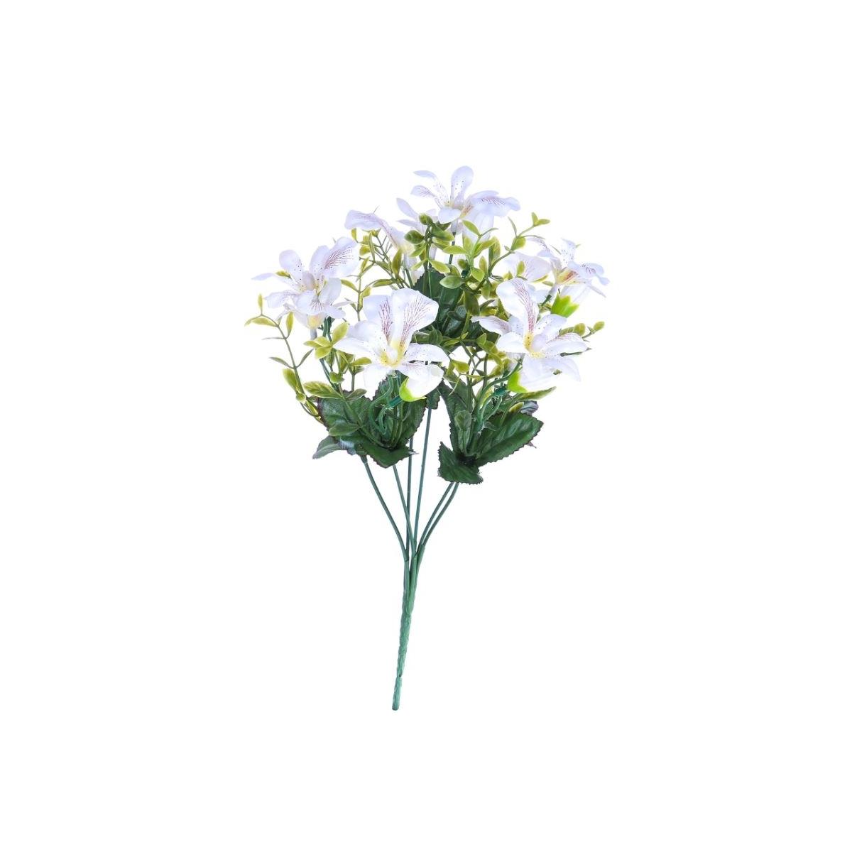 Fiore Bouquet Orchidee Mini Bianche cm.30 | Bianchi Dino