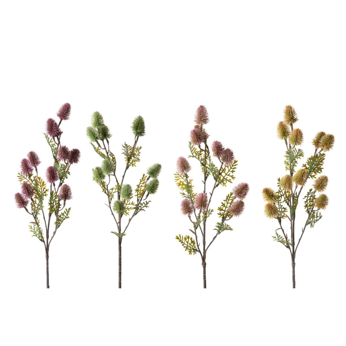 Fiore Mini Cardo x11 Assortito 4 Colori cm.64 | Bianchi Dino