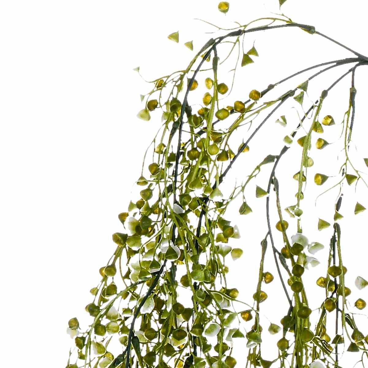 Fiore Pendente Mini Foglia Verde cm.94 | Bianchi Dino