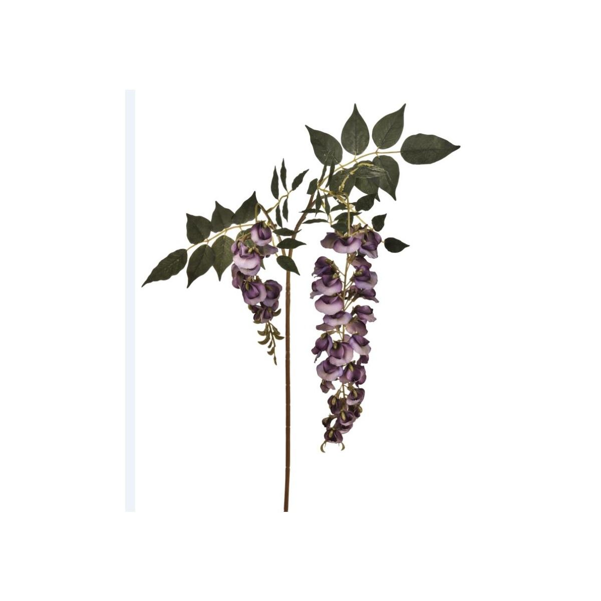 Fiore Rametto Glicine Viola x2 cm.102 | Bianchi Dino
