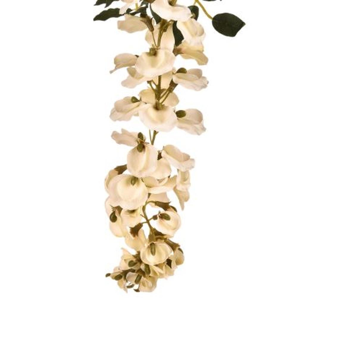 Fiore Rametto Glicine Bianco x2 cm.102 | Bianchi Dino