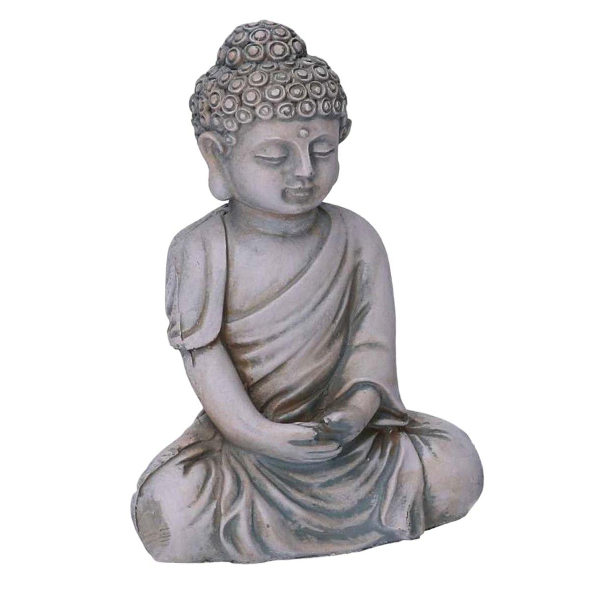 Statua Buddha Resina Oro cm.8x5.h11,5 | Vacchetti