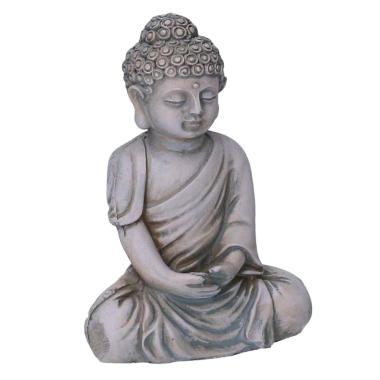 Statua Buddha Resina Oro cm.8x5.h11,5 | Vacchetti