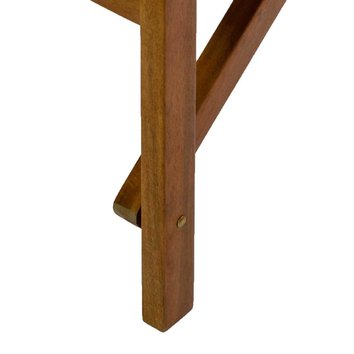 Poltrona Regista Miramar Legno Tessuto Naturale cm.82x55,5xh51 | Vacchetti