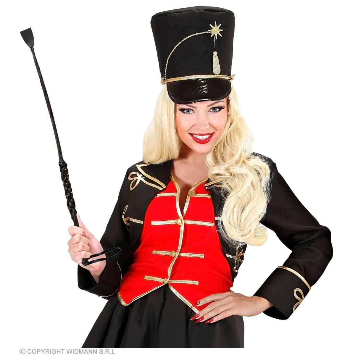 Frustino Ecopelle Nero Rigido cm.60 |Carnival Toys