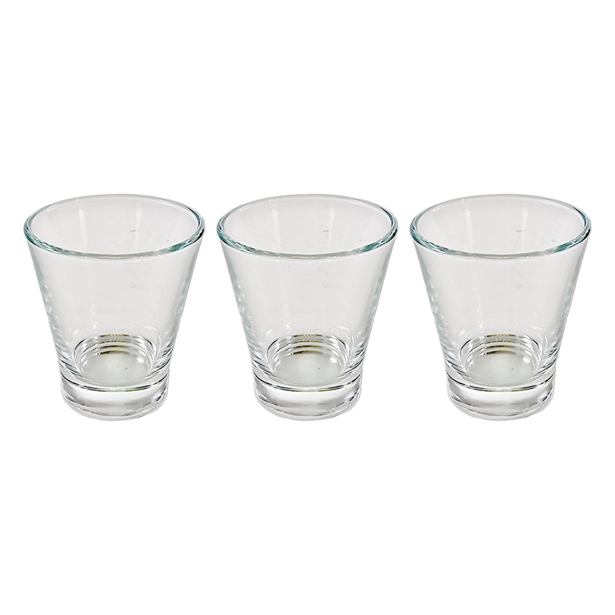 Bicchieri Vetro Set pz.3 CaffÃ¨ Vetro Caffeino ml.85 | Bormioli