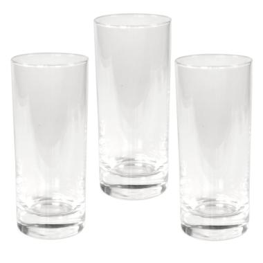 Bicchieri Vetro Set pz.3 Cortina ml.270 | Bormioli