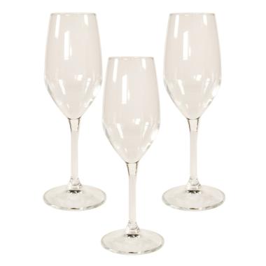 Bicchieri Vetro Set pz.3 Flute Restaurant ml.240 | Bormioli