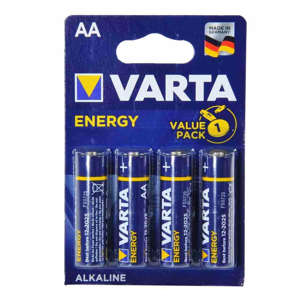 Batteria Stilo Varta Energy Alcaline pz.4 | Varta
