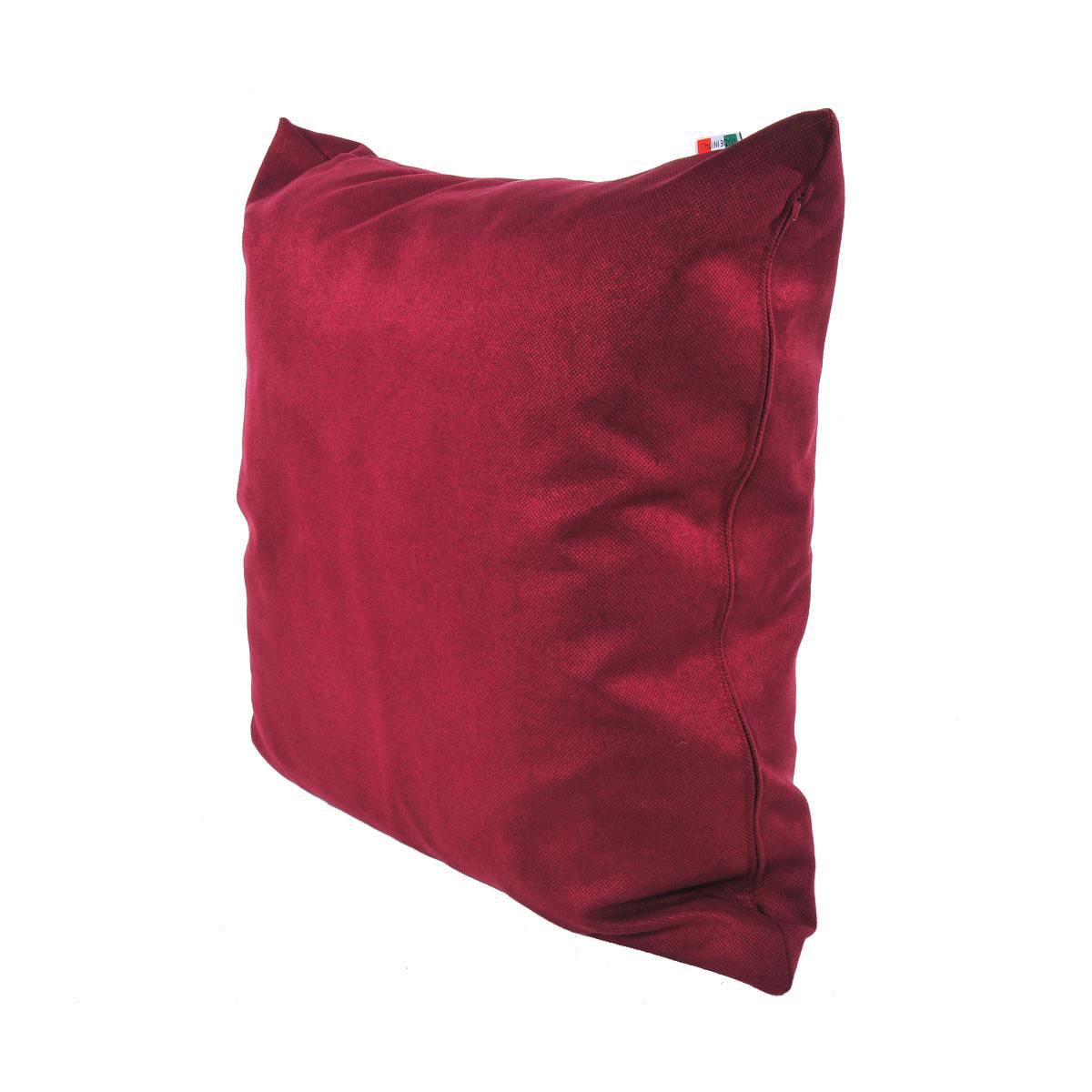 Cuscino Arredo Letizia Bordeaux 50x50 | Alore Casa
