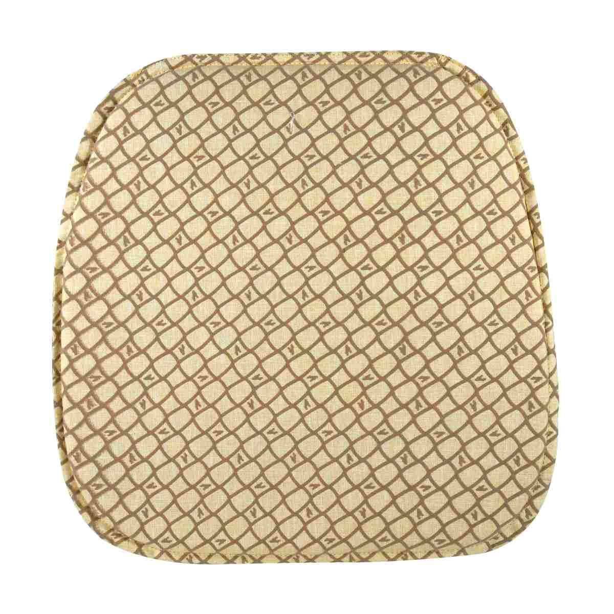 Cuscino Sedia Letizia Verde Semitondo | Alore Casa