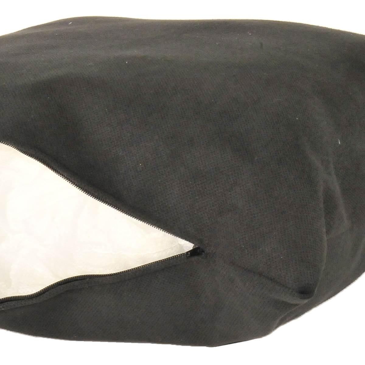 Cuscino Arredo Letizia Nero cm.41x41 | Alore Casa