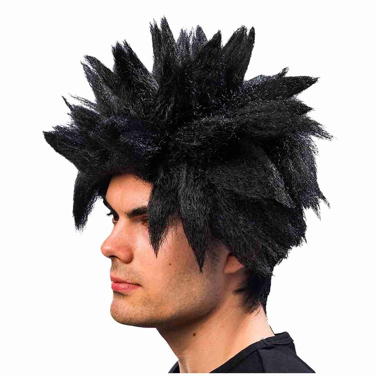 Parrucca Guerriero Dragon Ball Nera |Orlob