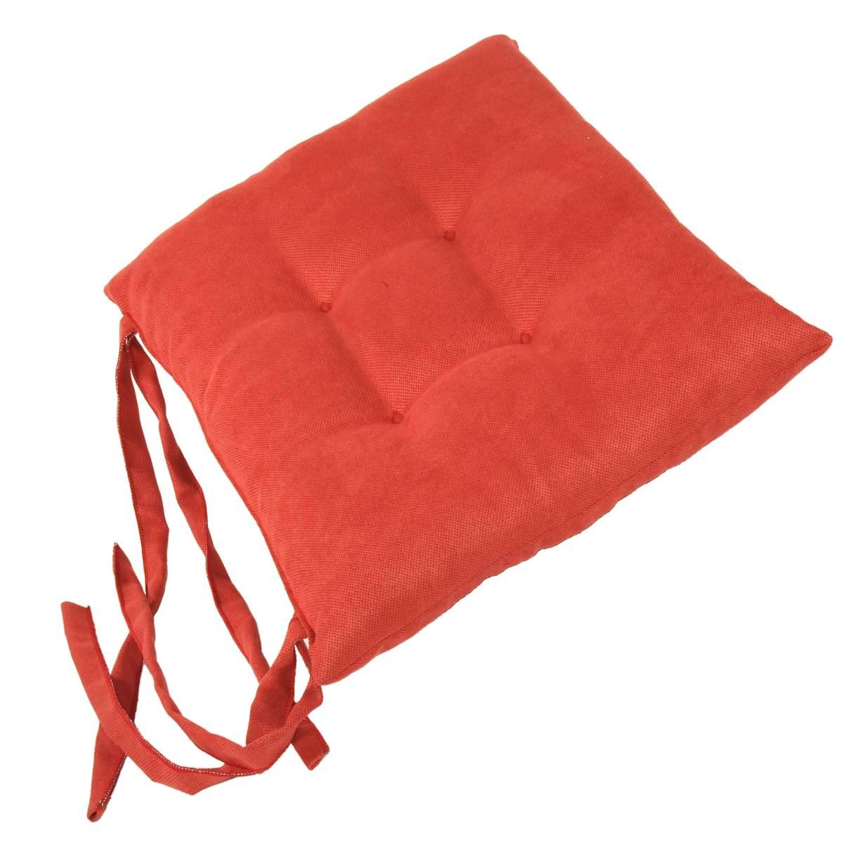 Cuscino Sedia Letizia Pesca cm.41x41 175 | Alore Casa