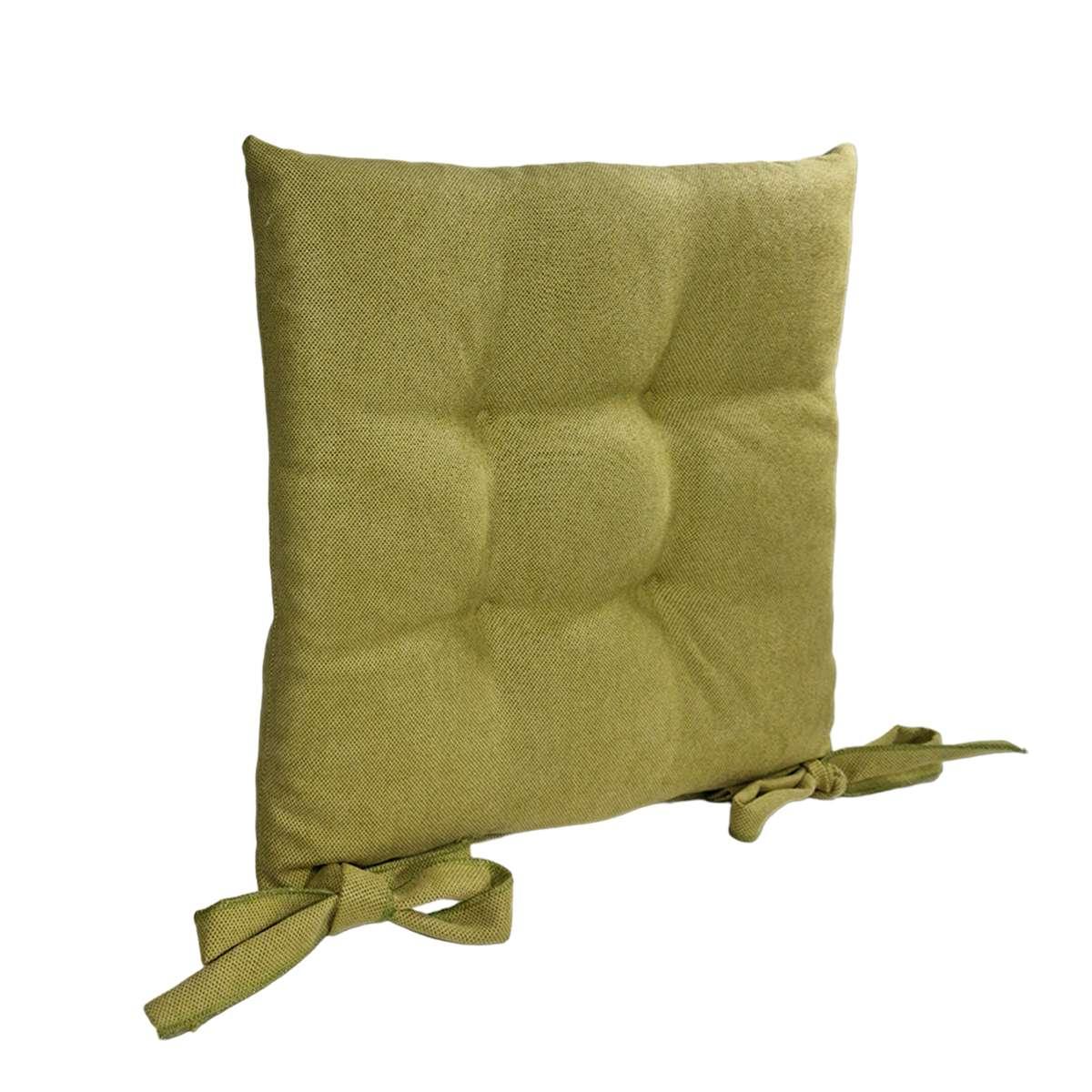 Cuscino Sedia Letizia Verde cm.41x41 | Alore Casa