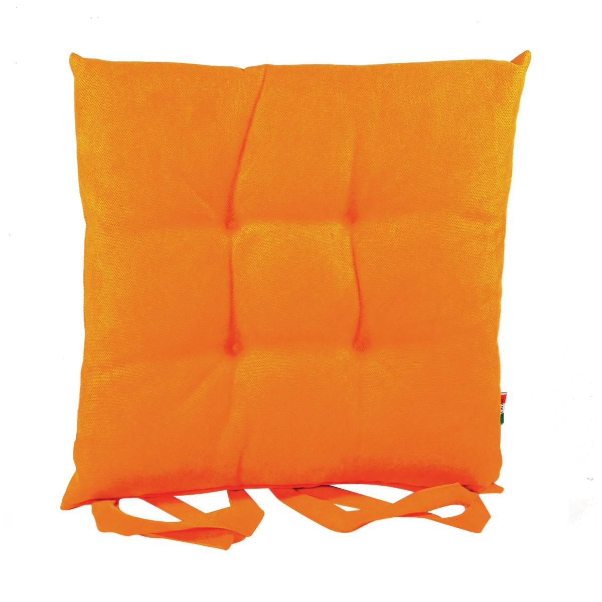 Cuscino Sedia Letizia Arancio cm.41x41 175 | Alore Casa