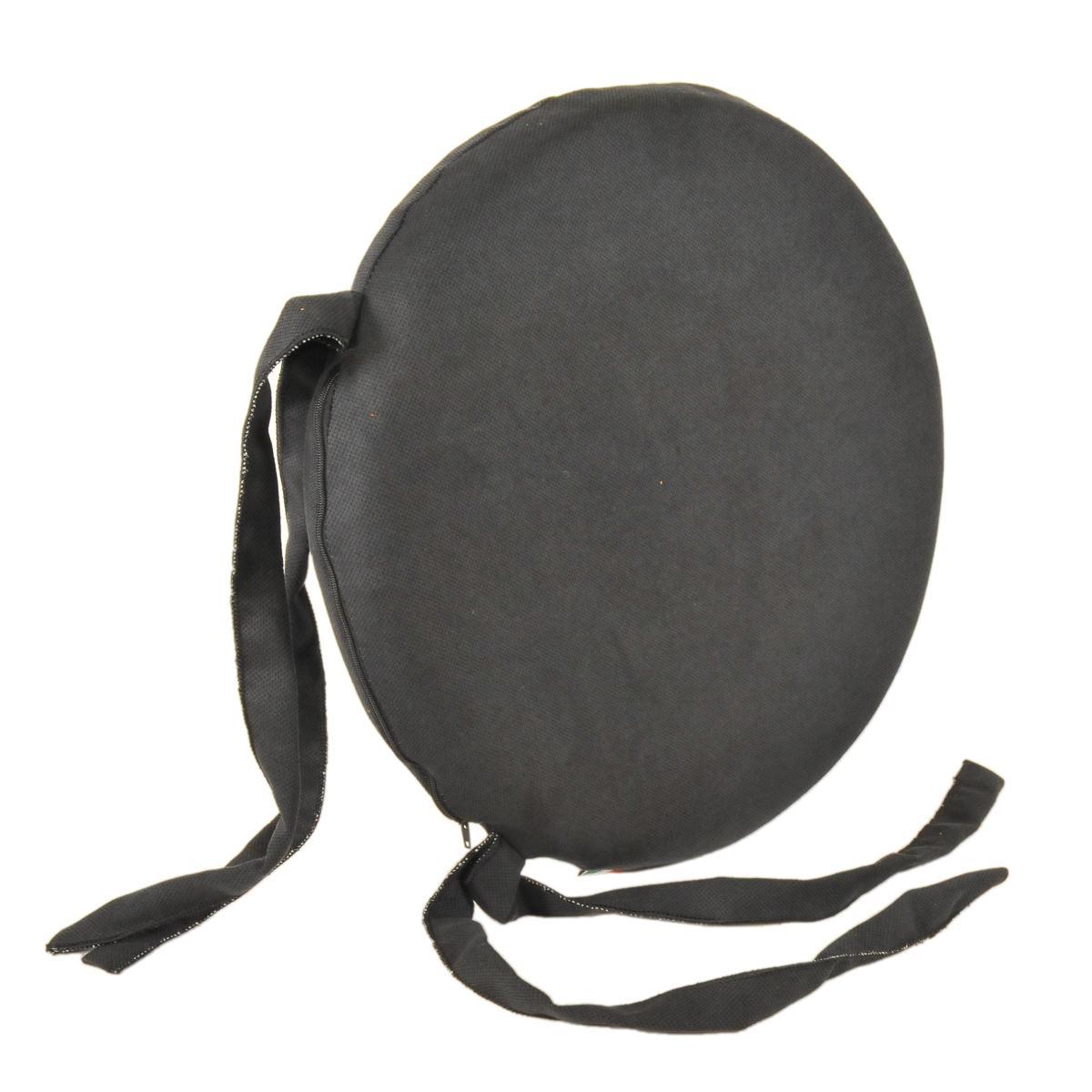 Cuscino Sedia Letizia Nero cm.Ã˜38 V24 | Alore Casa