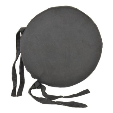 Cuscino Sedia Letizia Nero cm.Ã˜38 V24 | Alore Casa