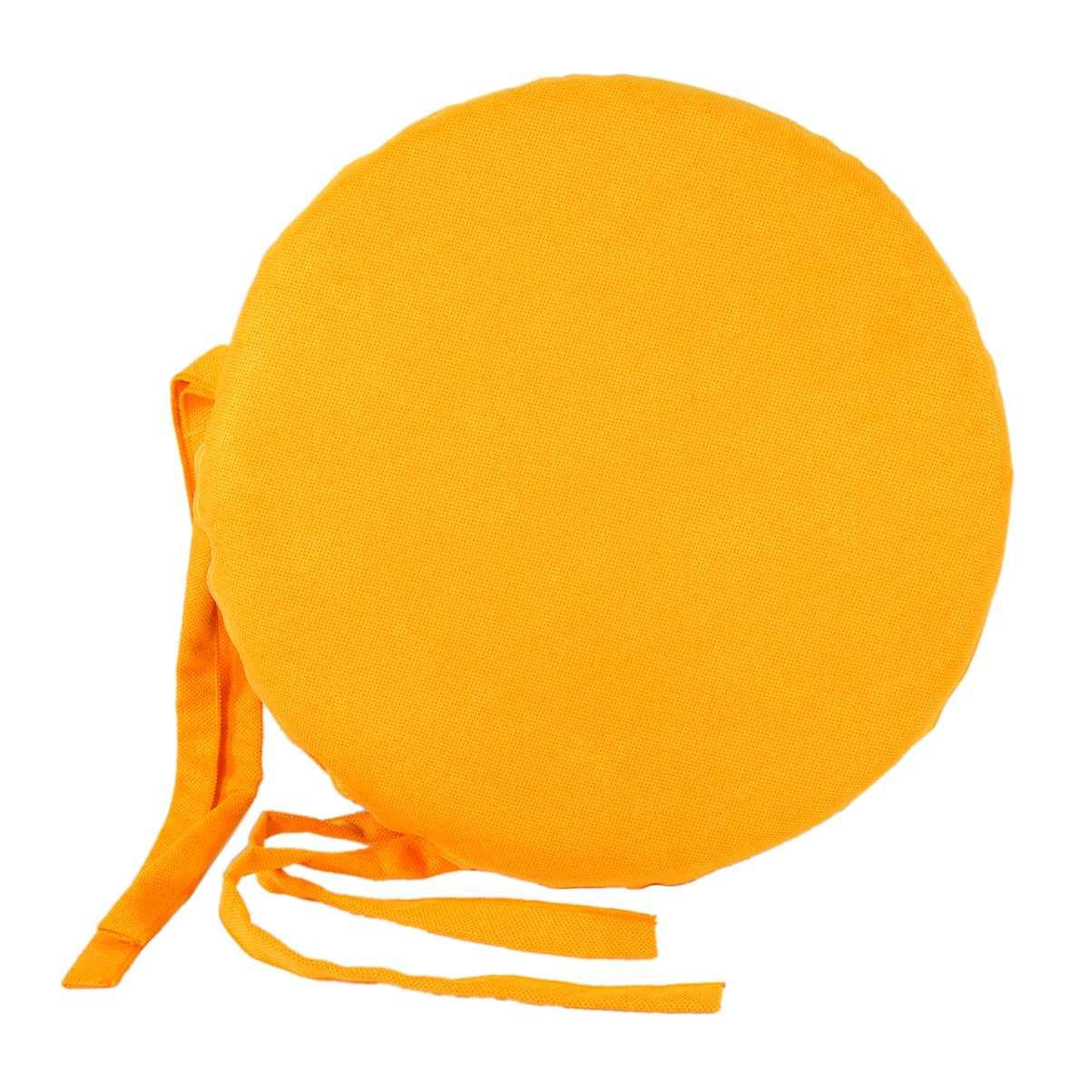 Cuscino Sedia Letizia Arancio cm.Ã˜38 V9 | Alore Casa