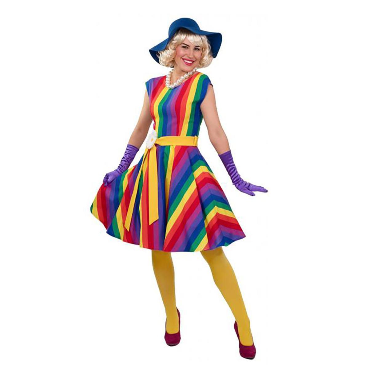 Costume Clown Clown Arcobaleno |Orlob