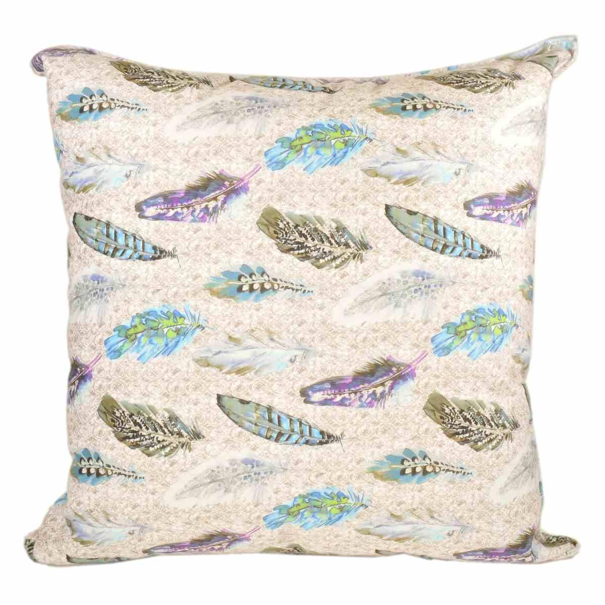 Cuscino Arredo Velour Piuma cm.55x55x23 | Alore Casa