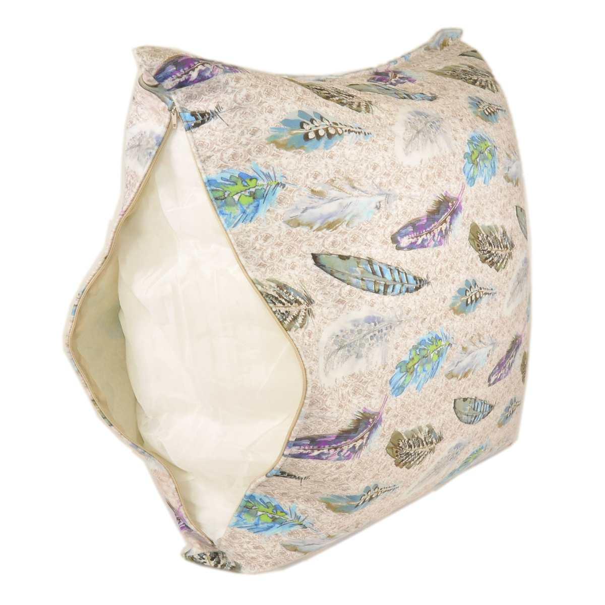 Cuscino Arredo Velour Piuma cm.55x55x23 | Alore Casa