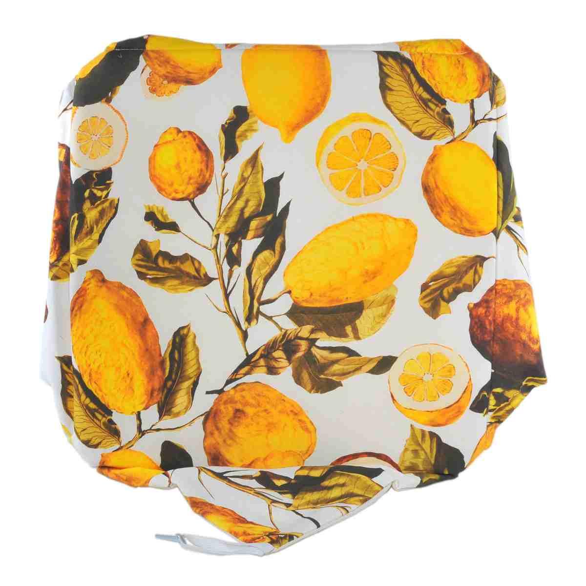 Cuscino Sedia Aletta Limoni cm.39x39x5 | Alore Casa