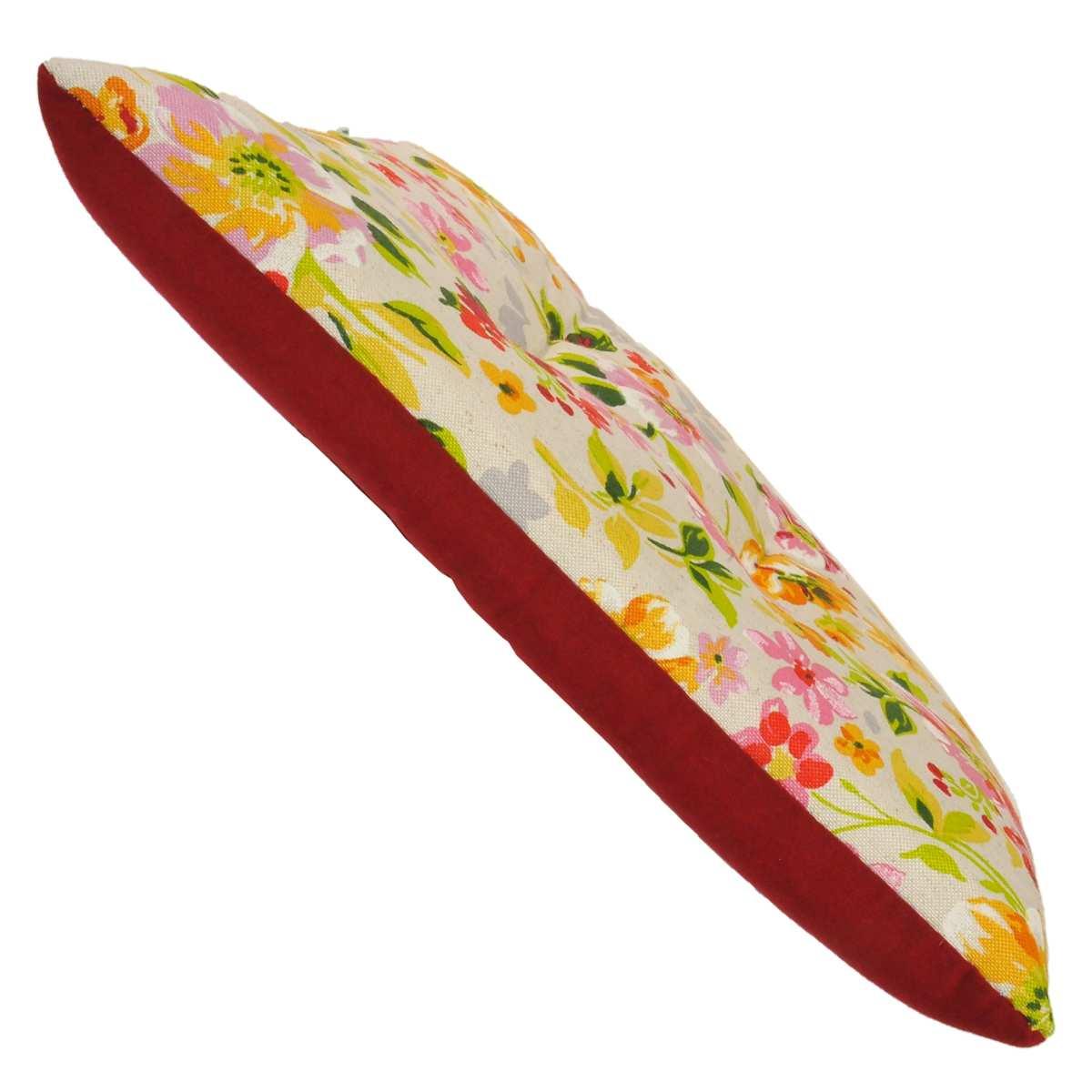 Cuscino Sedia Morbidone Cotton Primavera cm.41x41 | Alore Casa