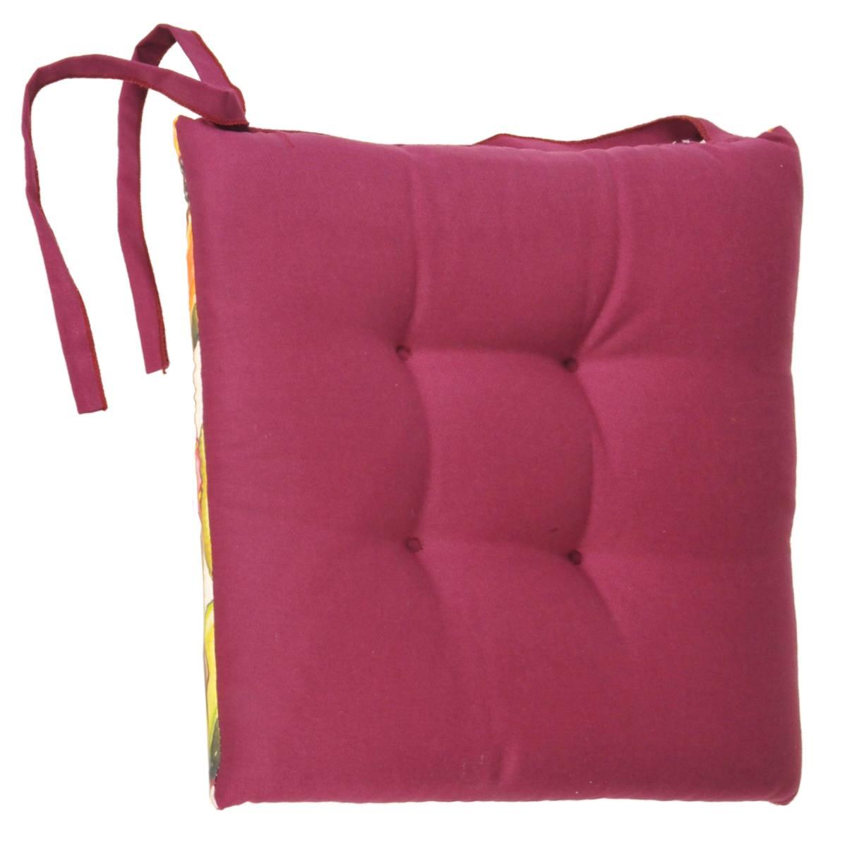 Cuscino Sedia Morbidone Cotton Tropical cm.41x41 | Alore Casa