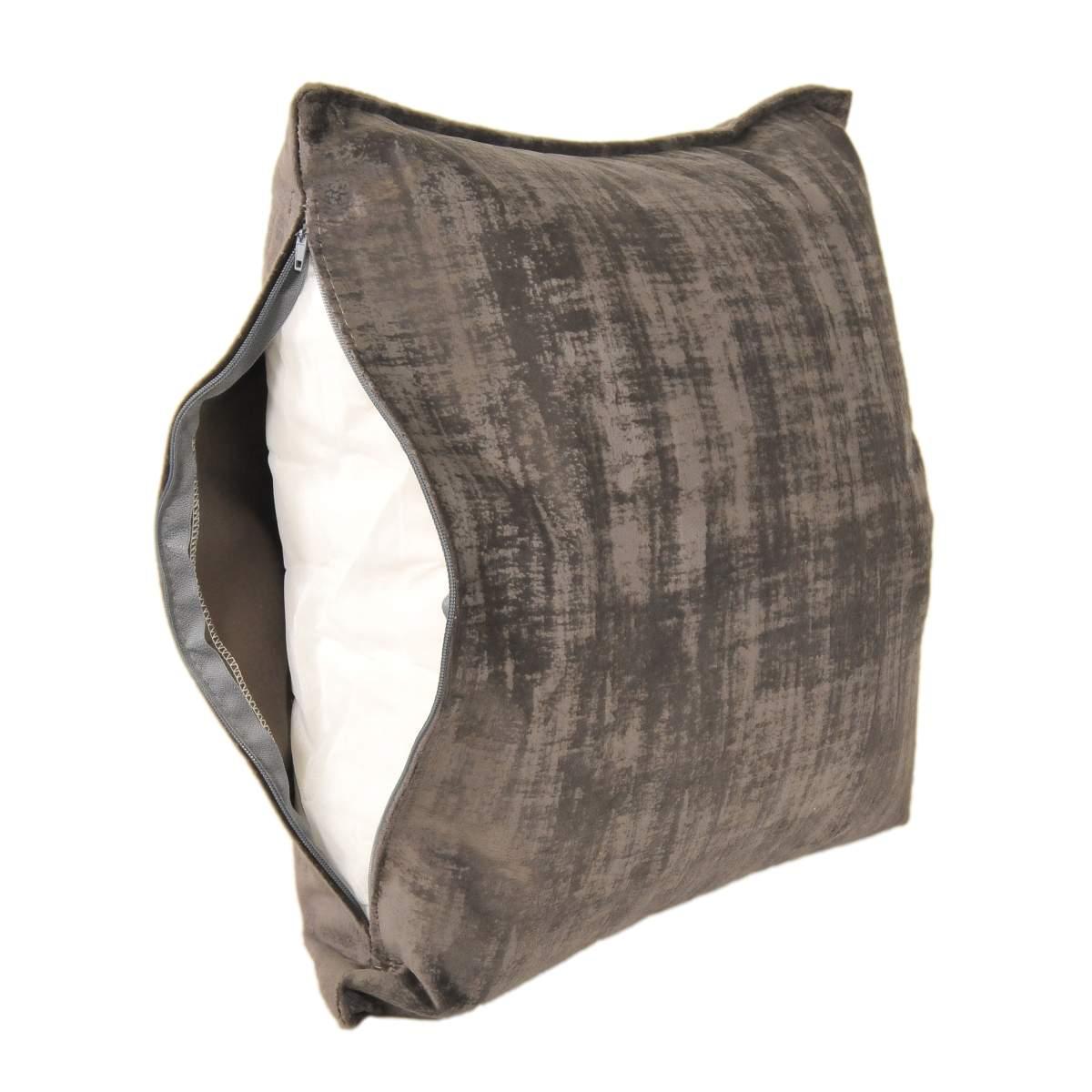 Cuscino Arredo Antracite cm.42x42x12 | Alore Casa