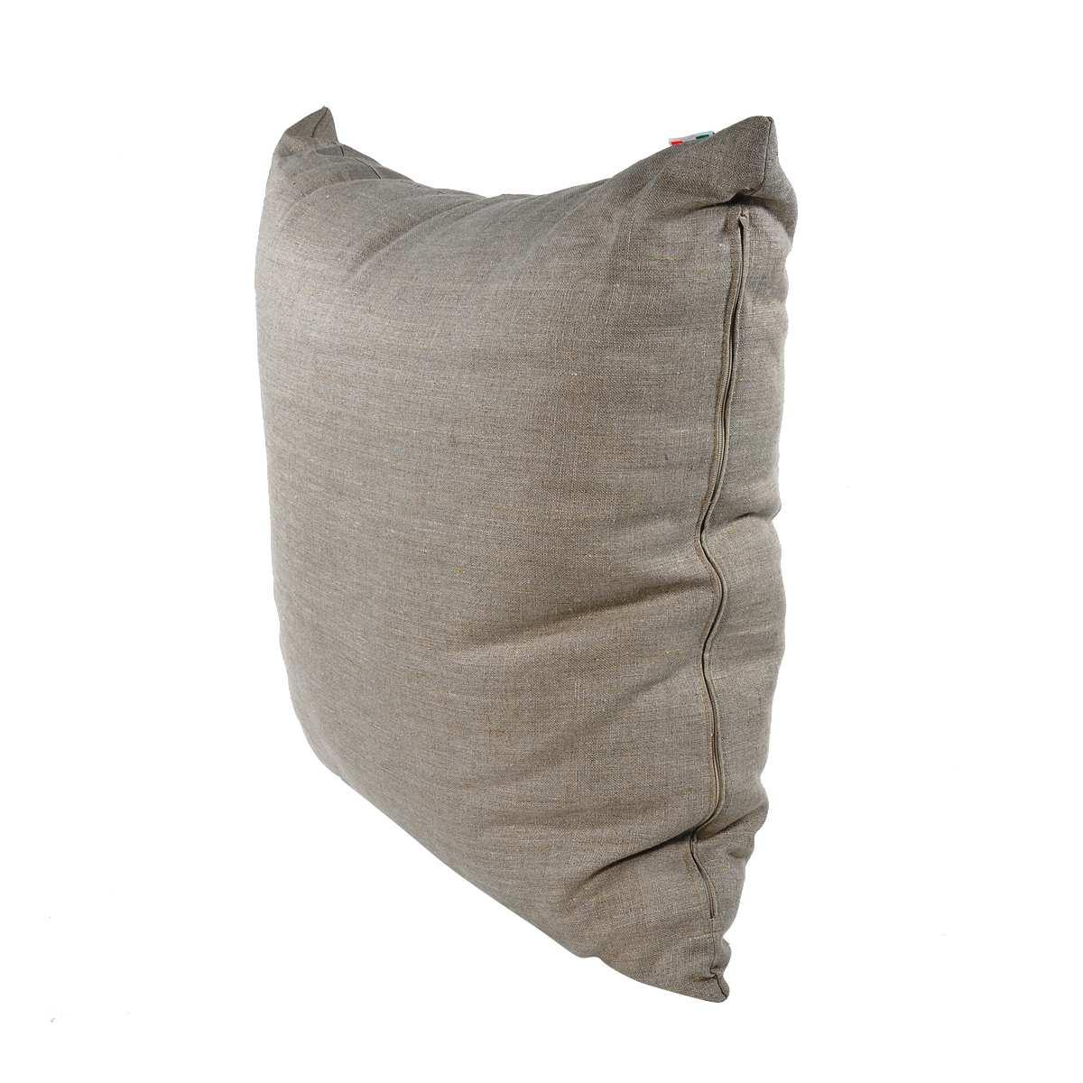 Cuscino Arredo Lino Beige cm.55x55 | Alore Casa