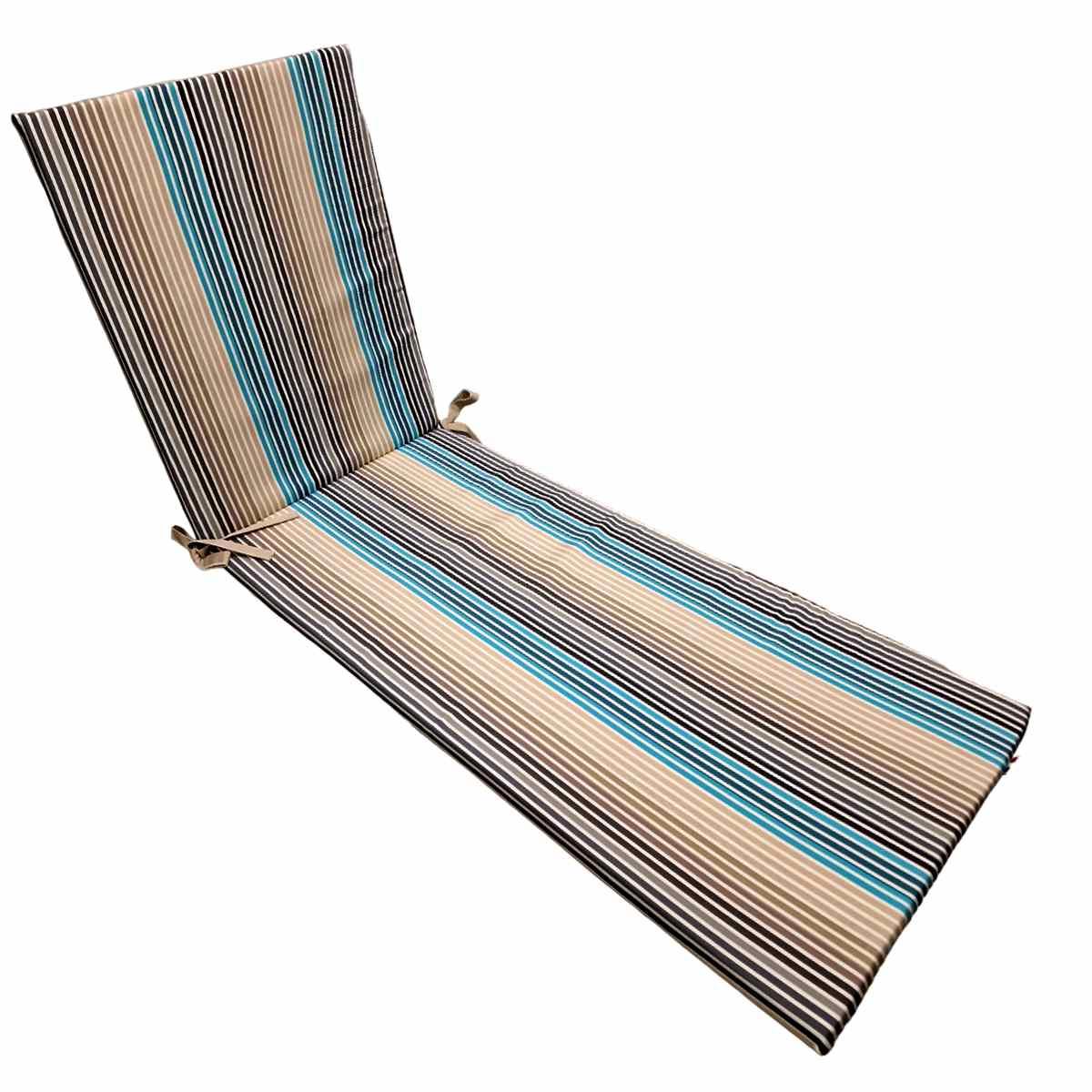 Cuscino Lettino Dralon Righe cm.185x54xh3 | Alore Casa