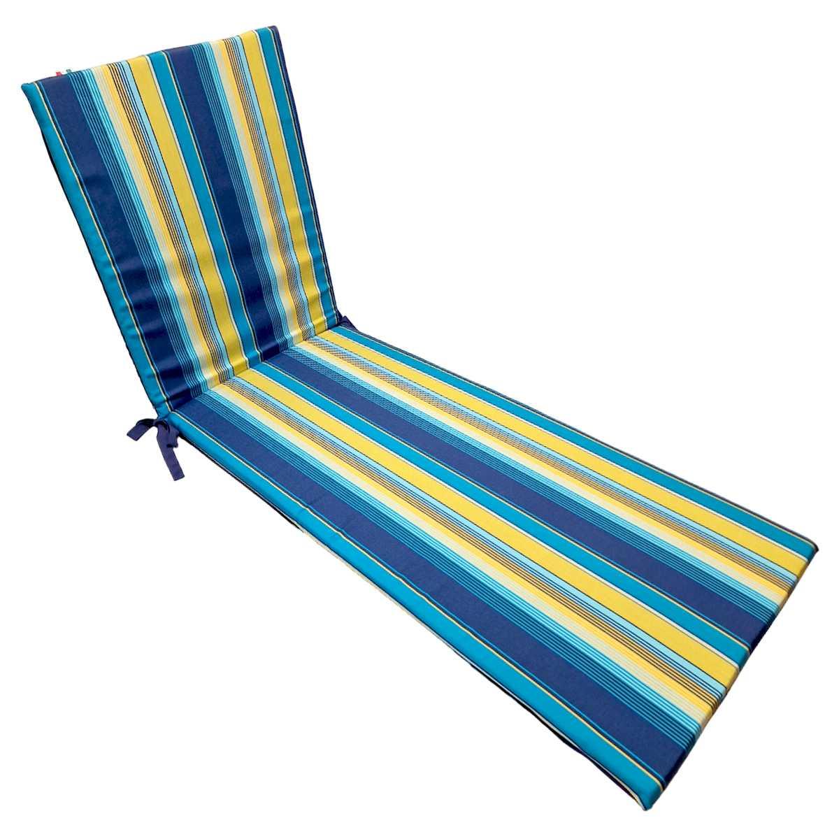 Cuscino Lettino Dralon Righe cm.185x54xh3 | Alore Casa