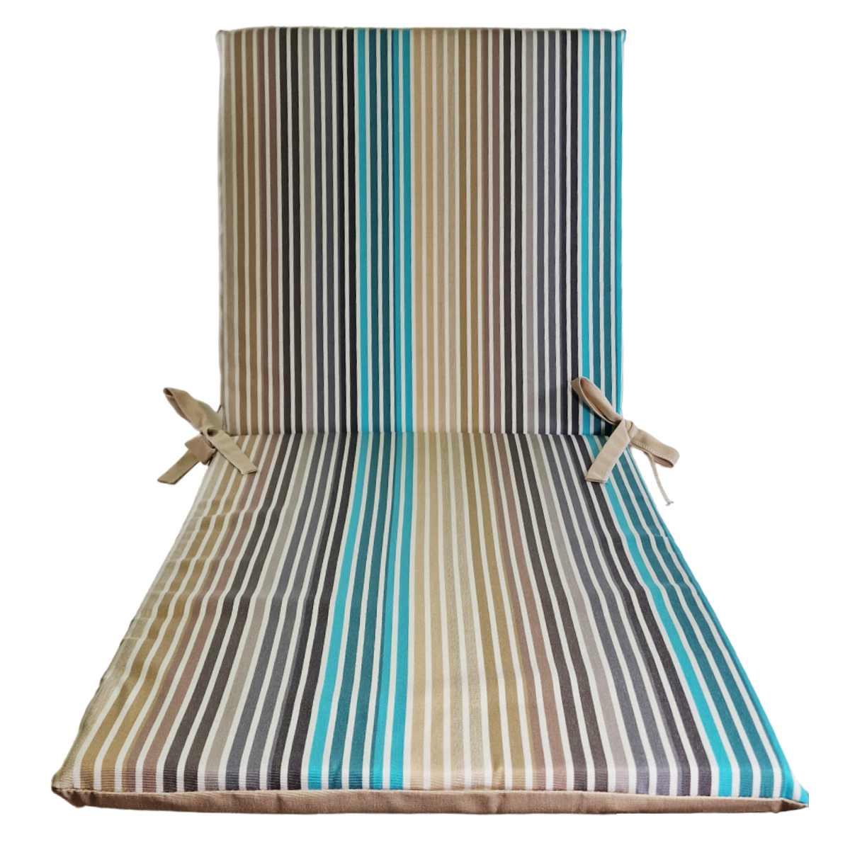 Cuscino Sdraia Dralon Righe cm.70x50xh3 | Alore Casa