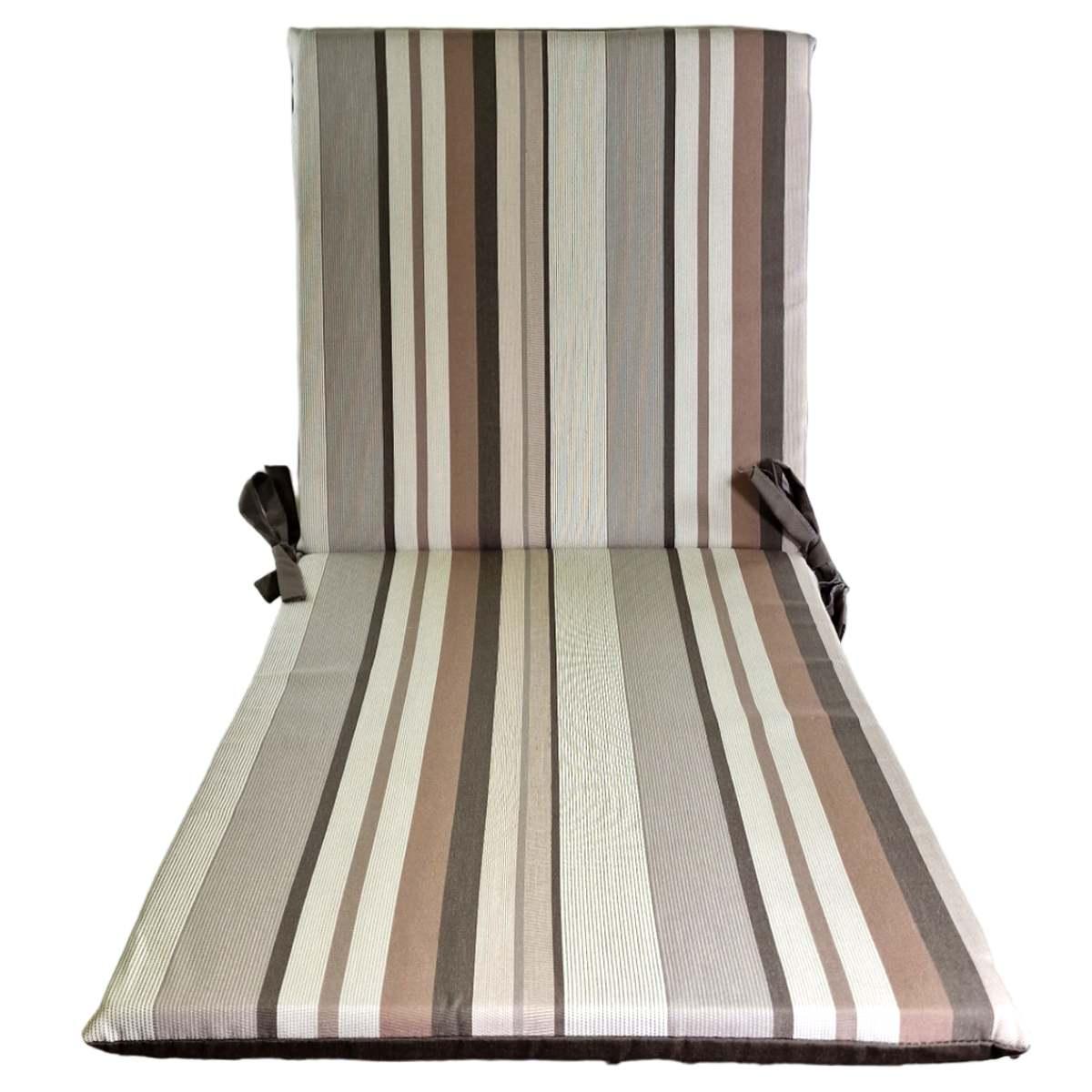 Cuscino Sdraia Dralon Righe cm.70x50xh3 | Alore Casa