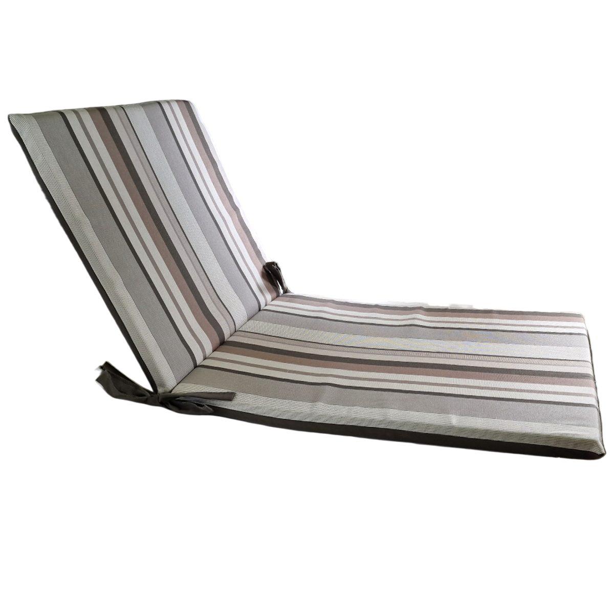 Cuscino Sdraia Dralon Righe cm.70x50xh3 | Alore Casa