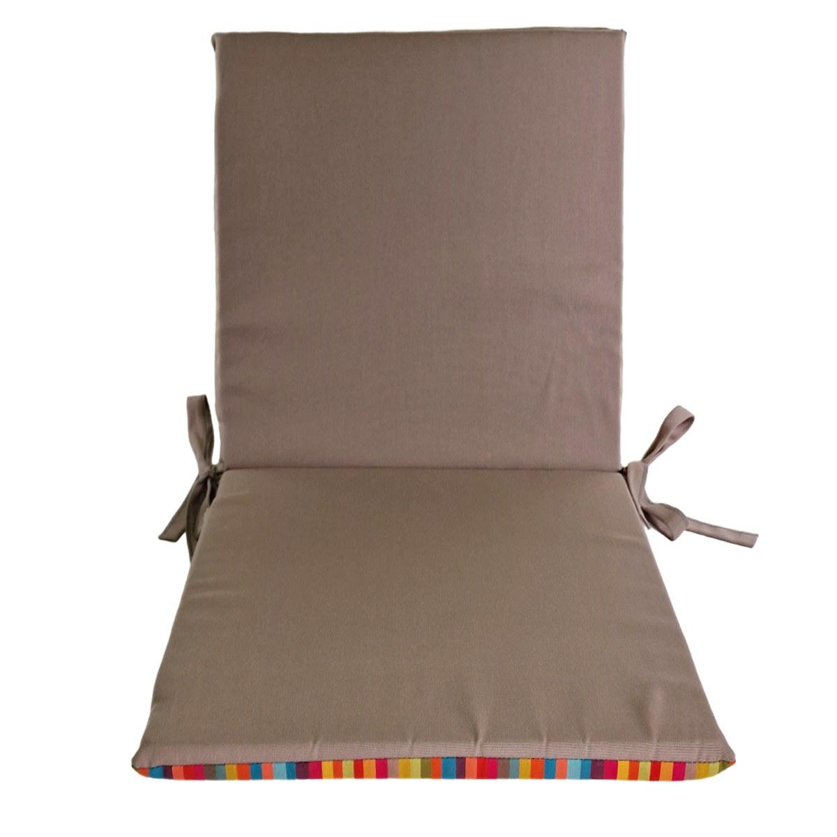 Cuscino Sedia Dralon Righe cm.50x50xh3 | Alore Casa